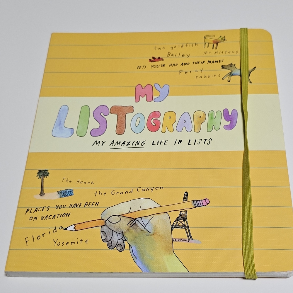 My Listography: My Amazing Life in Lists Diary